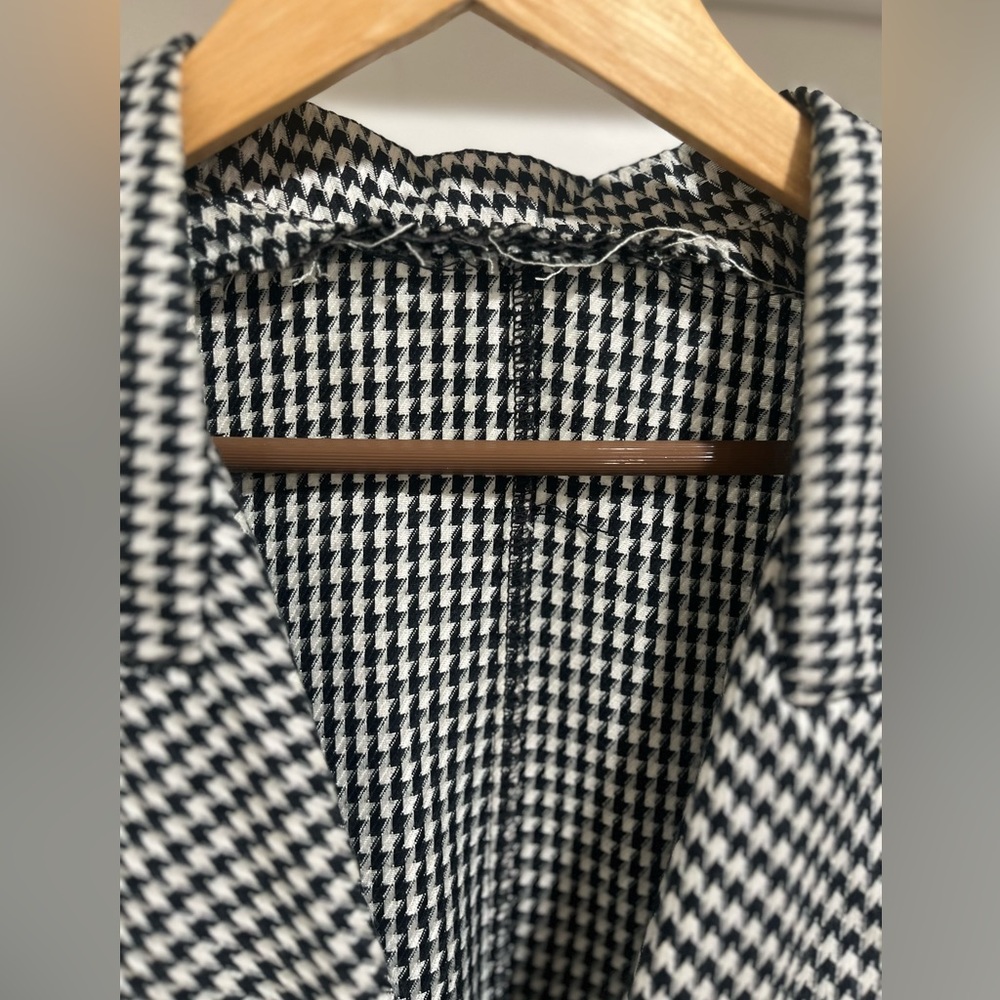 Vintage Double breasted houndstooth blazer - Picture 5 of 5